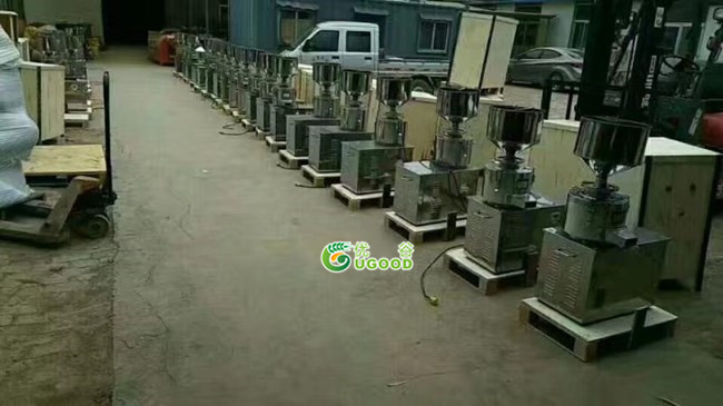 20ft Container of Peanut and Sesame Butter Milling Machines will be delivered to India