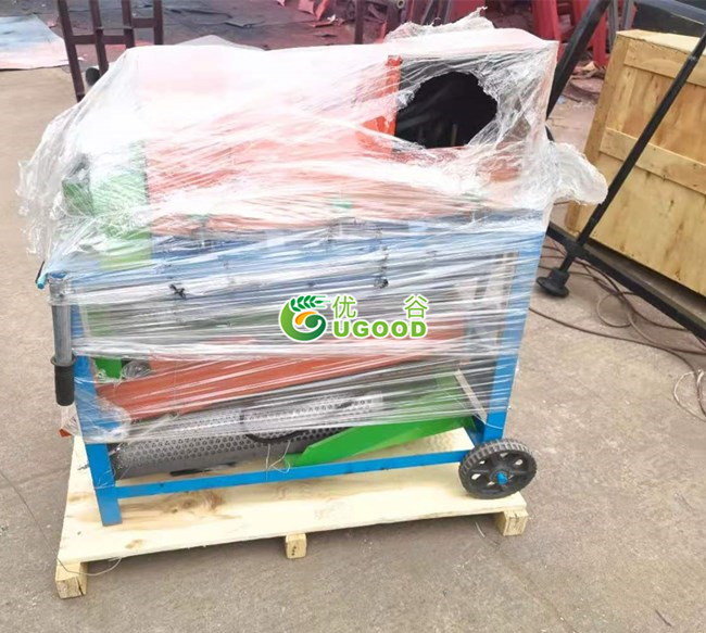 Small Chia Thresher with Sufficient Spare Parts and Electric Motor Delivery to Guangzhou