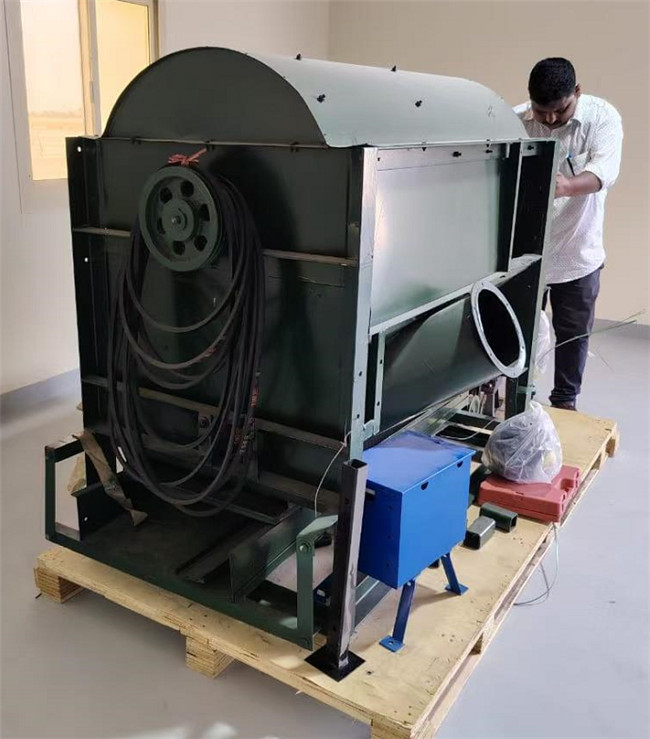 Large Multi-Crops and Sesame Threshing Cleaning Machines Shipped to UAE