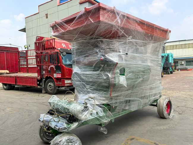 Large Corn Thresher Purchased by the American Client 
