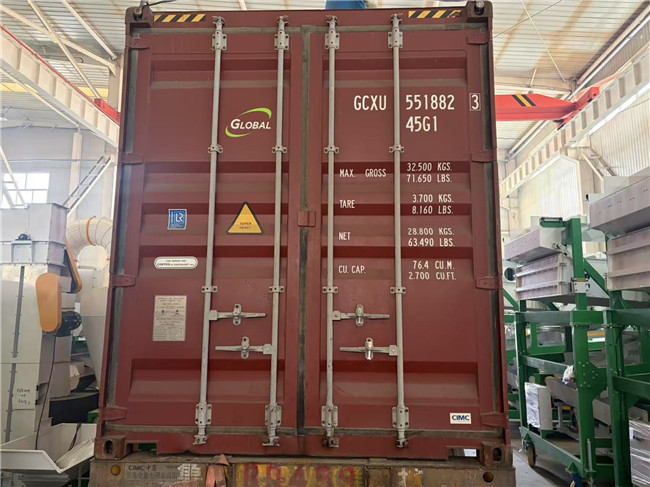 5T/H Maize seeds coating processing plant shipped to Africa