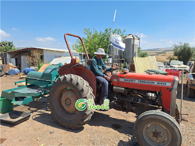 Positive feedback from Israeli client regarding the sunflower thresher