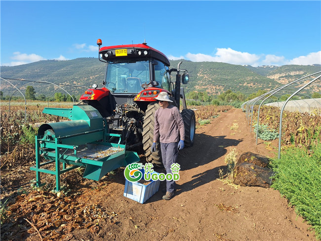 Positive feedback from Israeli client regarding the sunflower thresher