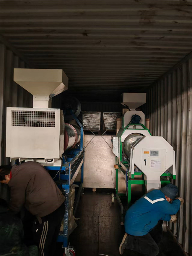 Maize Seeds Coating Processing Plat Exported to Kenya