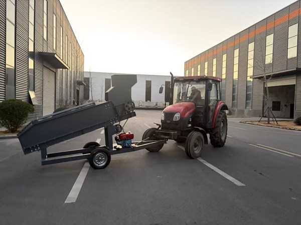 Small Seeds Corn Peeling Machine Delivery to Bayer