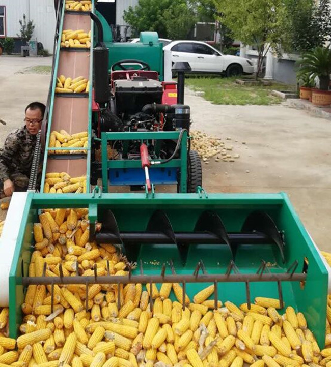 Fully Automatic Corn Threshing Machine