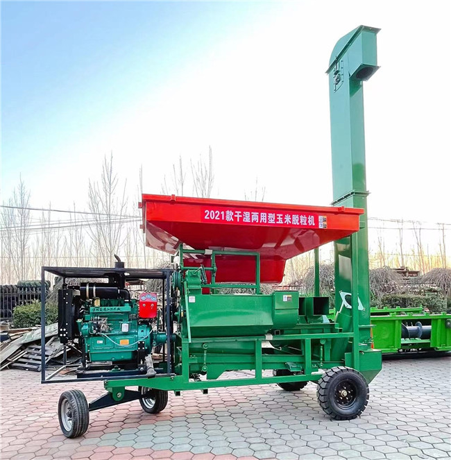 PTO Large Portable Maize Shelling Machine Maize Sheller Corn Thresher