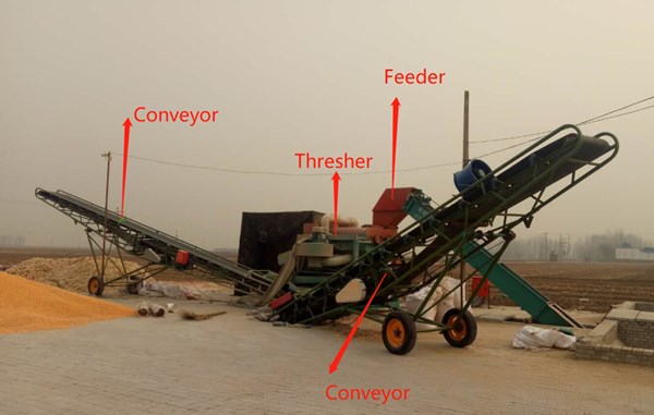 UGTL-1 Large Capacity Maize Thresher 