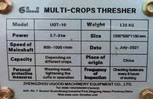 Chia Thresher Chia Seeds Threshing and Cleaning Machine