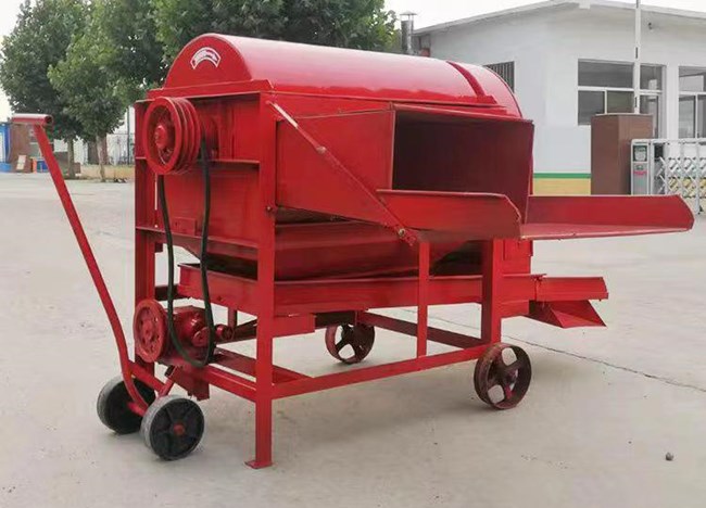 Castor Beans Threshing Cleaning Machine