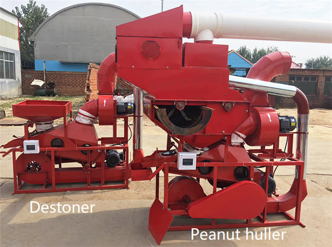 Large peanut sheller