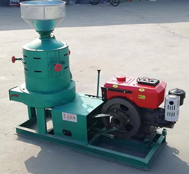 Seeds Bran Shelling Machine Seeds Peeling Machine Diesel Engine Powered