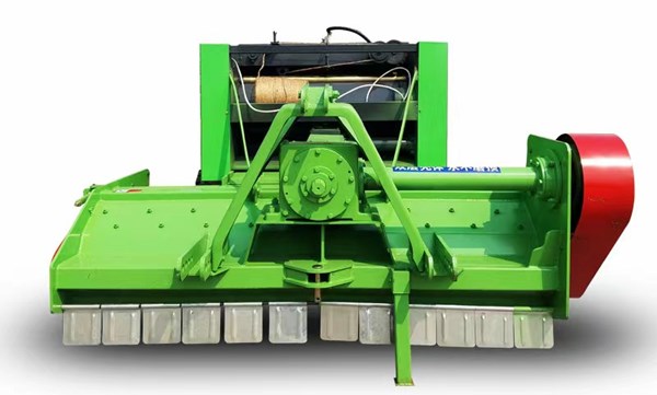 Portable Hey Wheat Corn Paddy Straw Round Baler Square Press Crushing Baling Machine PTO