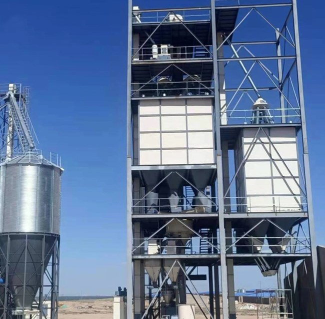 Mash Feed Production Line Livestock Poultry Feed Processing Plant