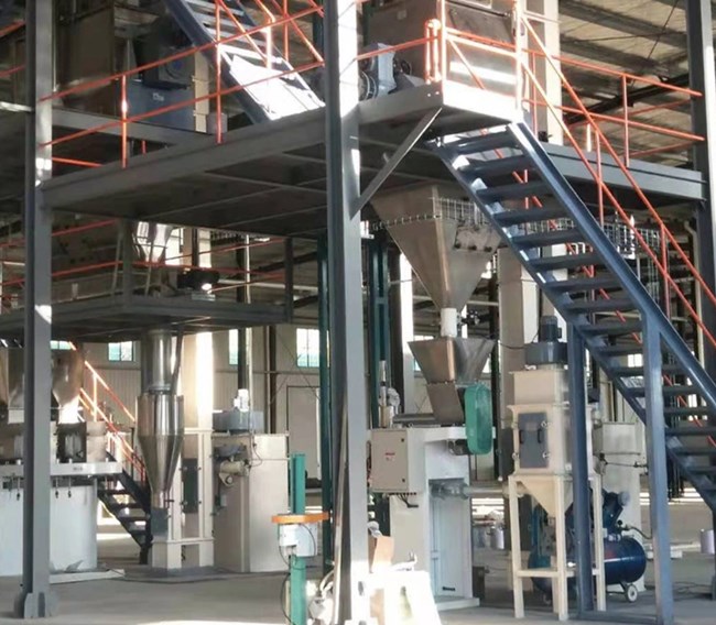 Mash Feed Production Line Livestock Poultry Feed Processing Plant